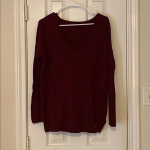 Maroon American Eagle Sweater